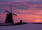2013-01-26 08-25-40 0016 Zonsopkomst op Kinderdijk